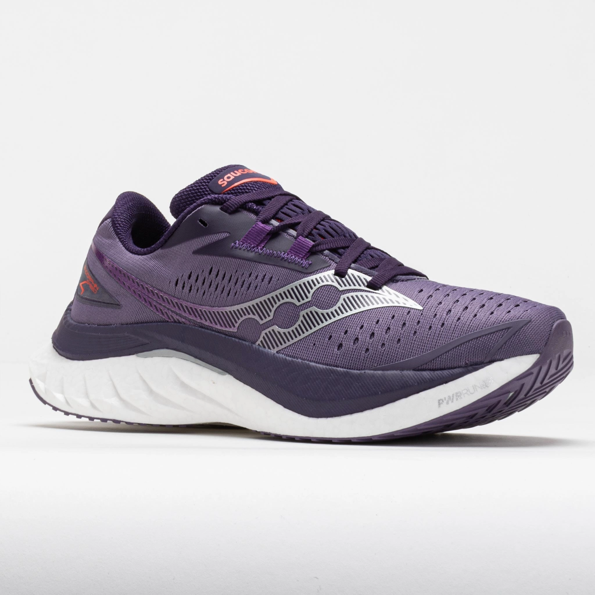 Saucony Endorphin Speed 4 Women's  Lupine/Cavern running in a gondola area shoes