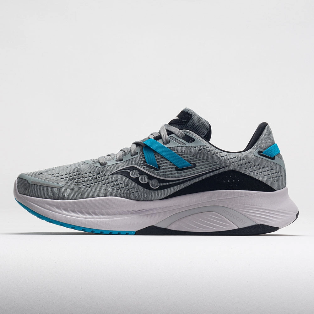 Saucony Guide 16 Men's  Concrete/ViZiBlue Comfortable Step