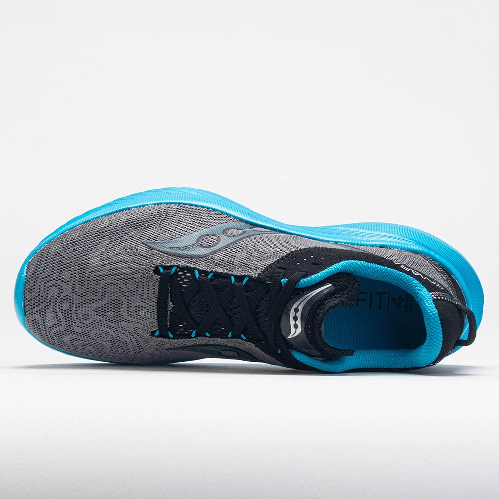 mesh - upper - material - breathability shoes Saucony Kinvara 14 Men's  Echo Pewter