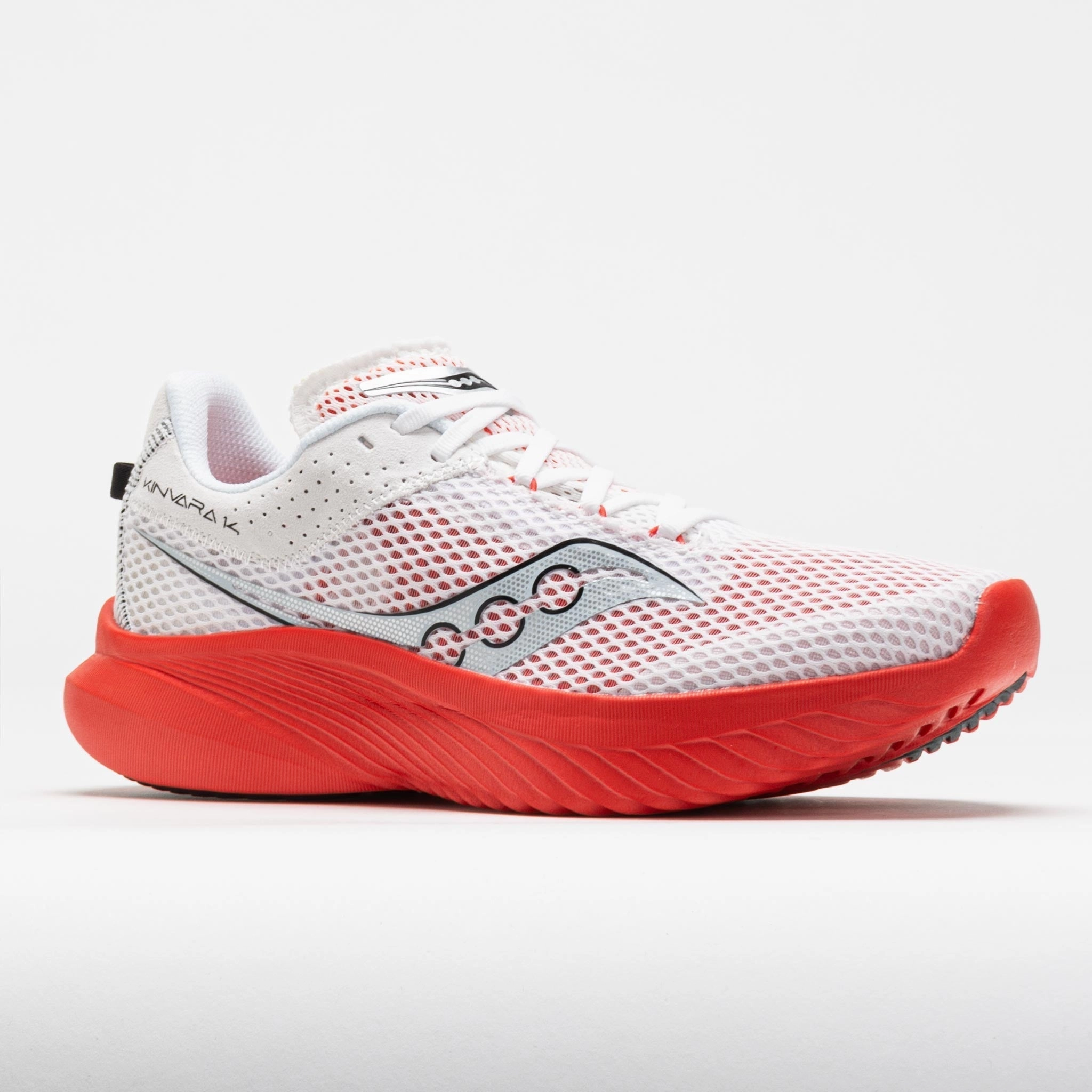 Flexible Sole Saucony Kinvara 14 Men's  White/Infrared