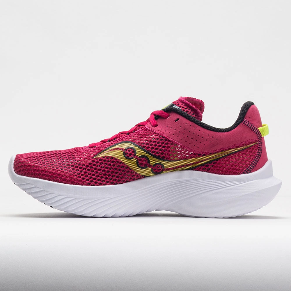 Saucony Kinvara 14 Women's  Red/Rose cushioned shoe qualities