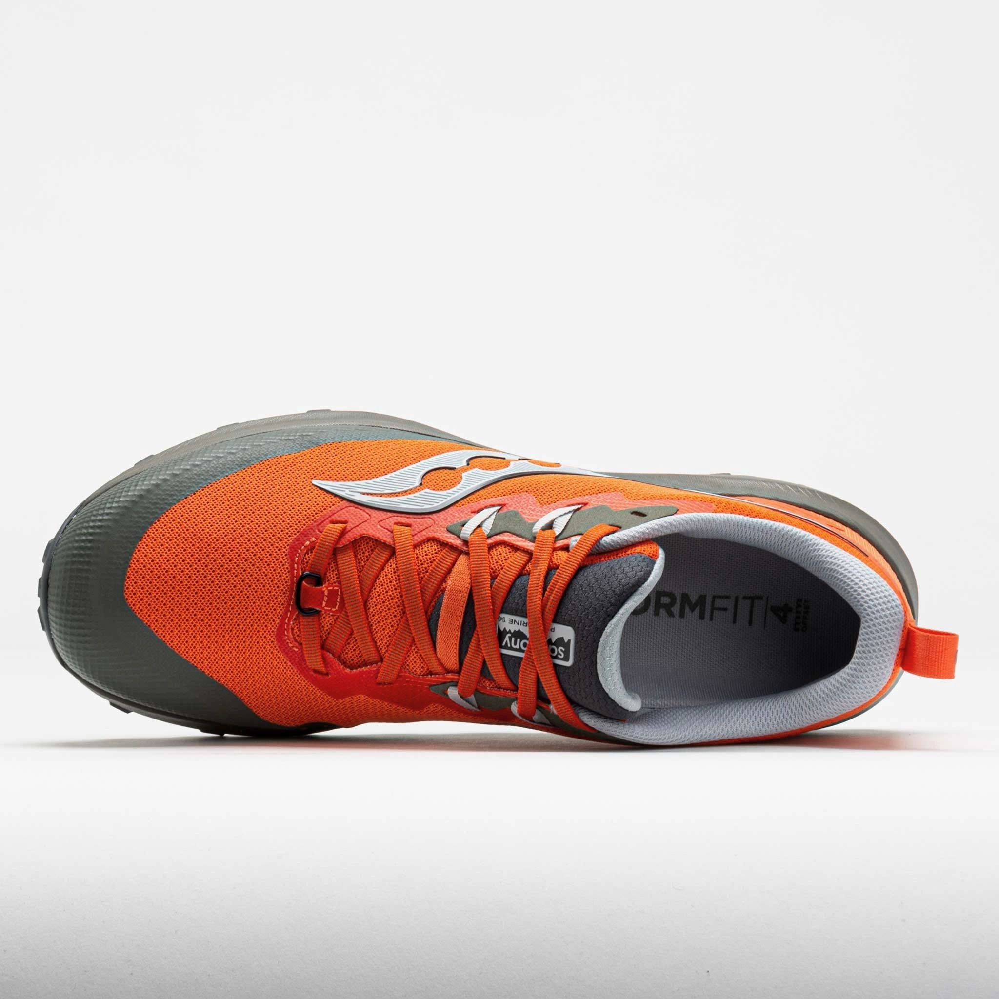 Race ready Saucony Peregrine 14 Men's  Pepper/Bough