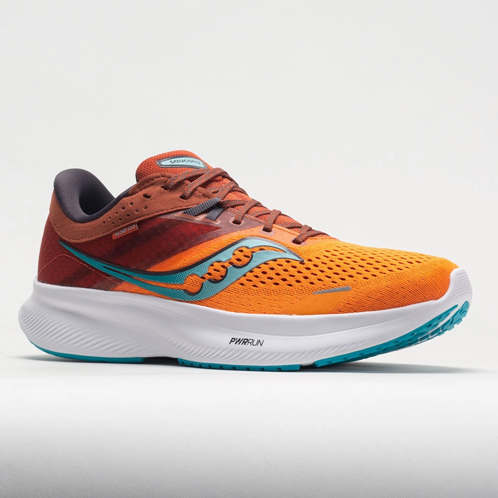 Saucony Ride 16 Men's  Marigold/Lava all - weather - resilience shoes