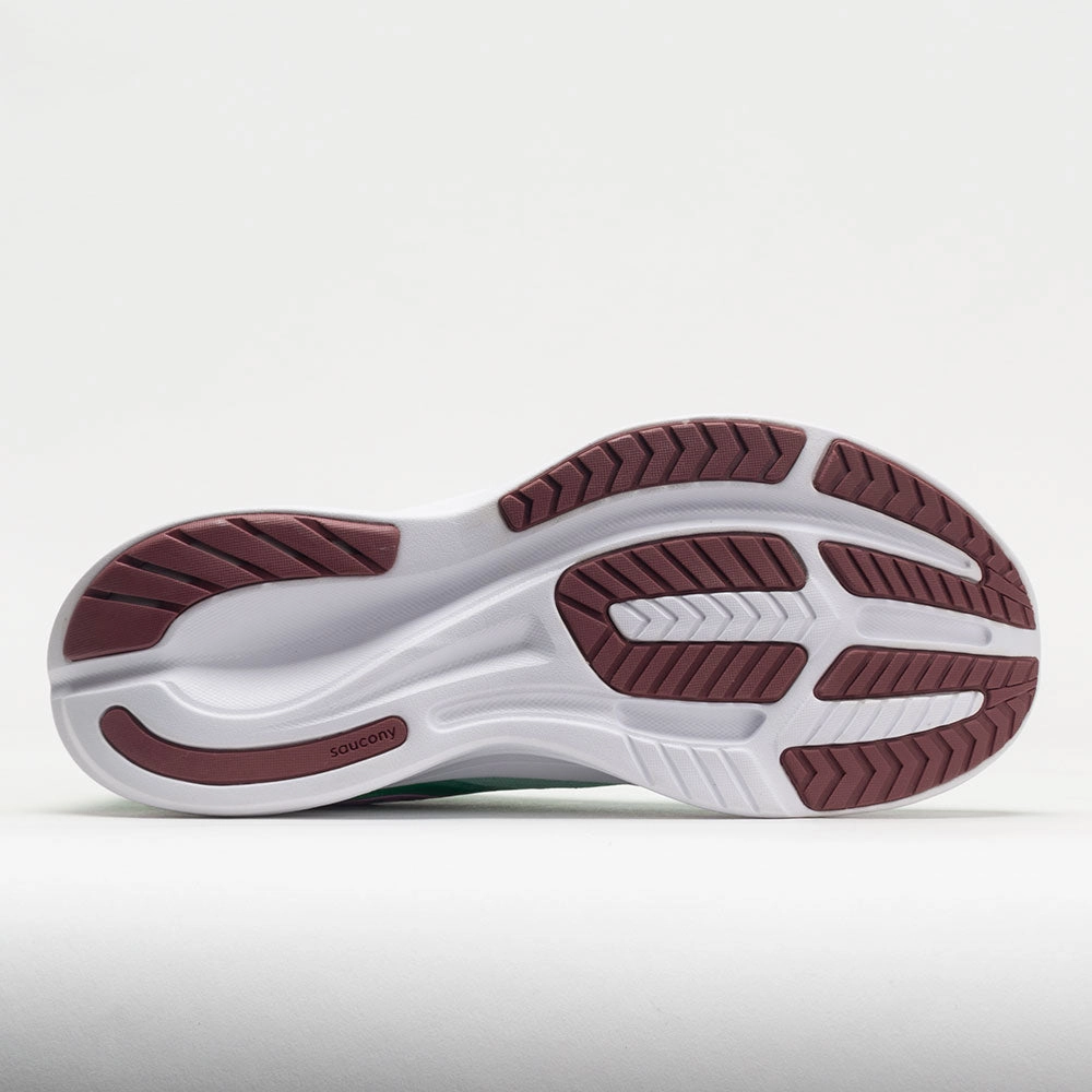 heel - cup - feature shoes family - run Saucony Ride 16 Women's  Sprig/Peony