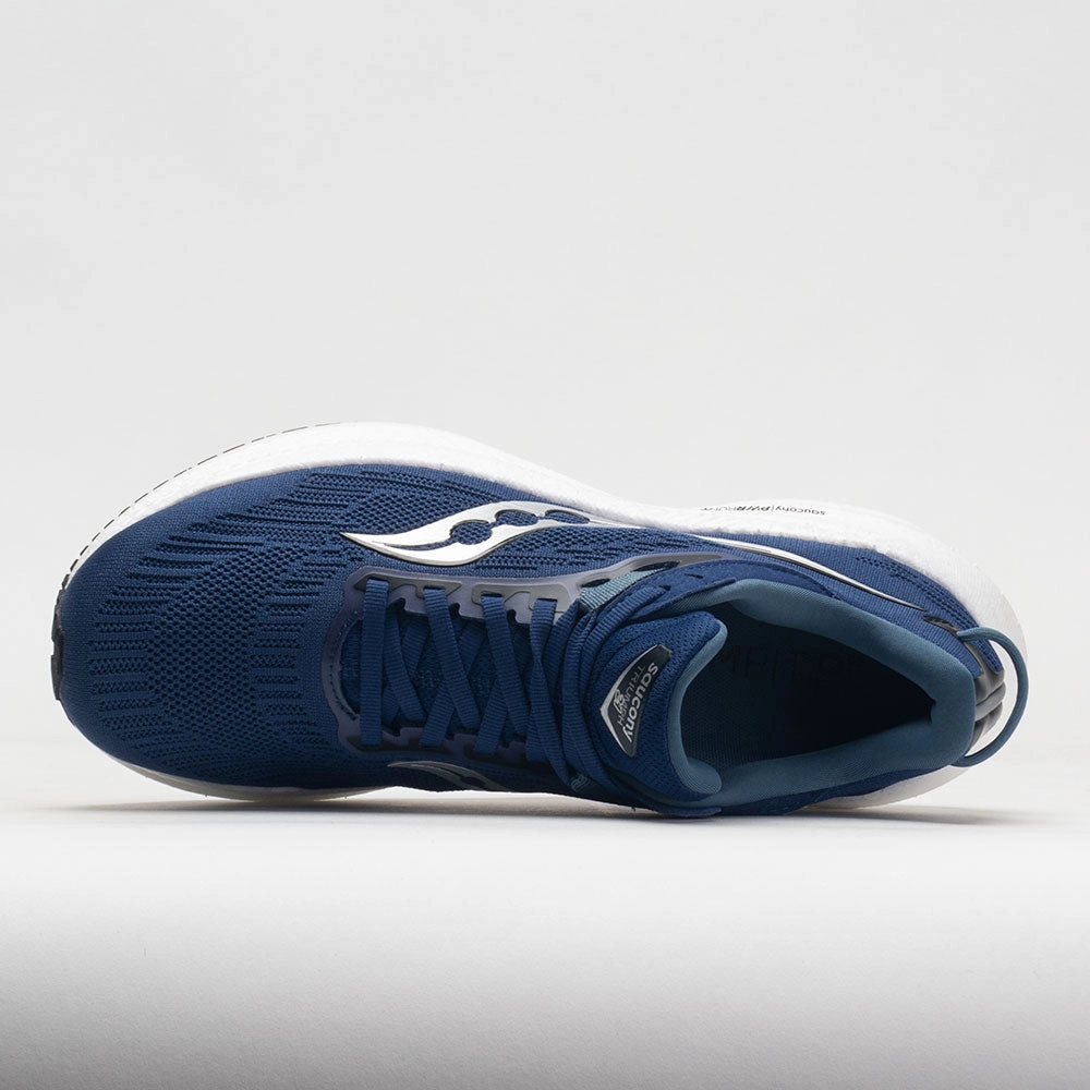 unpadded shoes Saucony Triumph 21 Men's  Indigo/Black