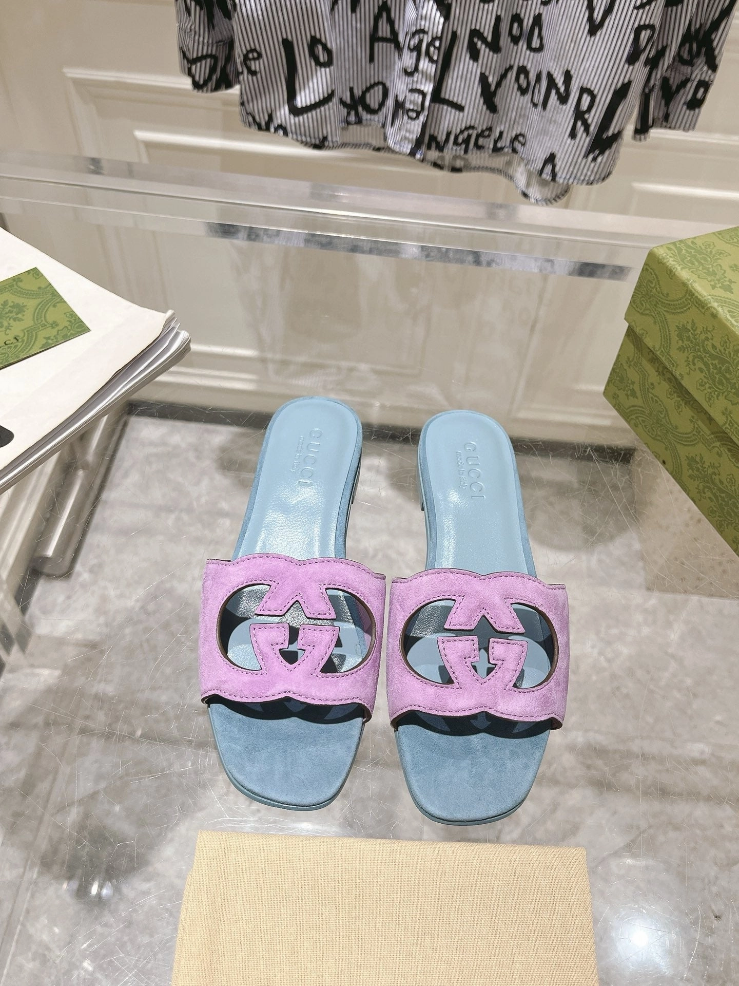 Flexible Sandals SE1394 GC Silde Sandals / Size5-11