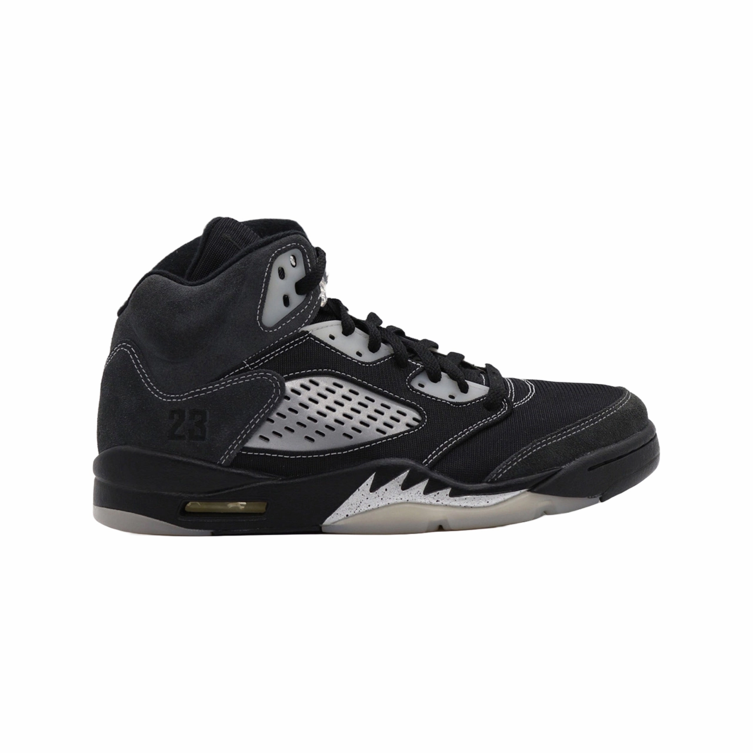 Air Jordan 5, Anthracite minimalist - style shoes
