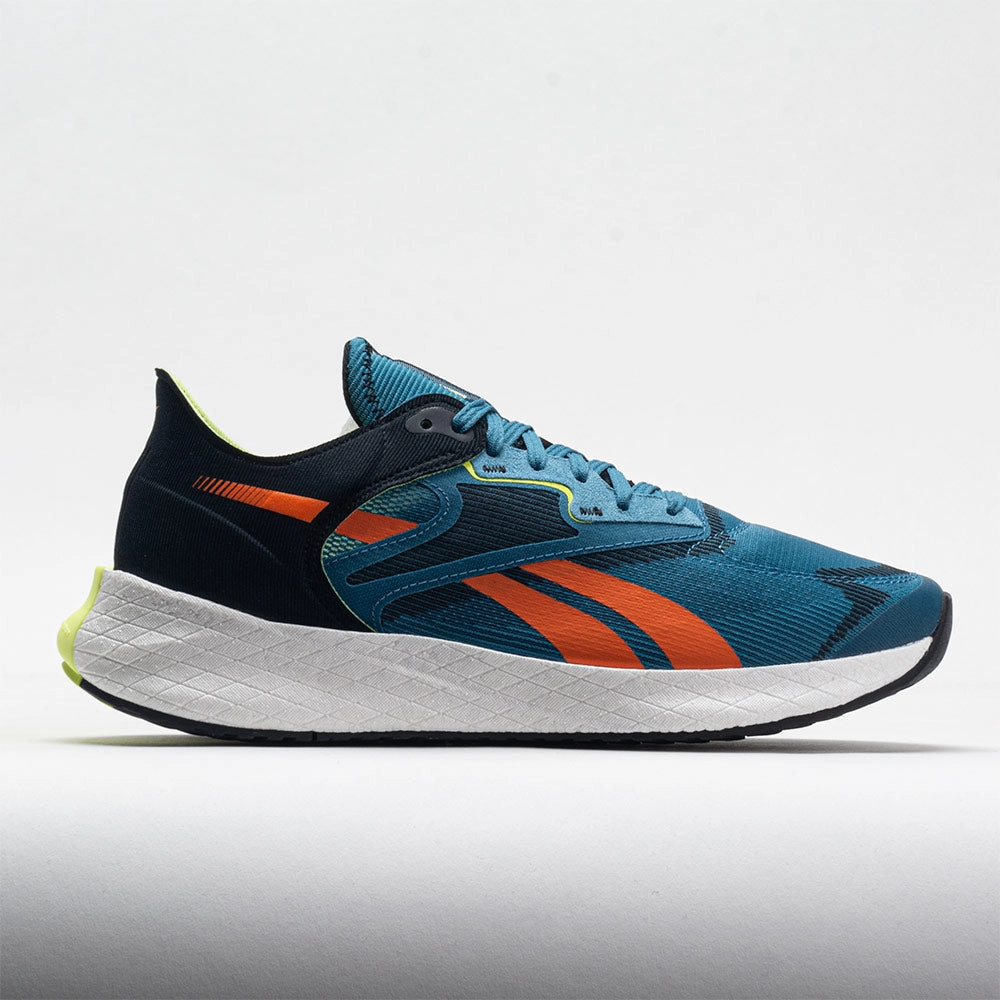 Reebok Floatride Energy Symmetro 2 Mens Steely Blue/Black/Smash Orange advanced runners cushioning - shoes