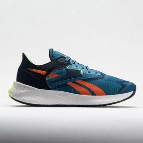 Reebok Floatride Energy Symmetro 2 Mens Steely Blue/Black/Smash Orange advanced runners cushioning - shoes