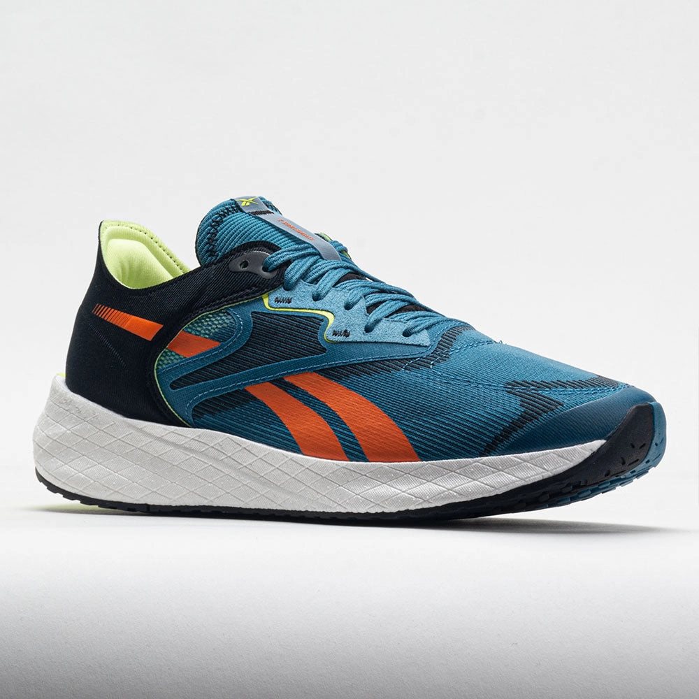 Reebok Floatride Energy Symmetro 2 Mens Steely Blue/Black/Smash Orange everyday wear shoe usability Supination correction