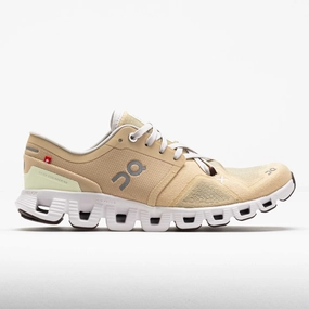 On Cloud X 3 Women's  Savannah/Frost Comfortable Fit Around Heel