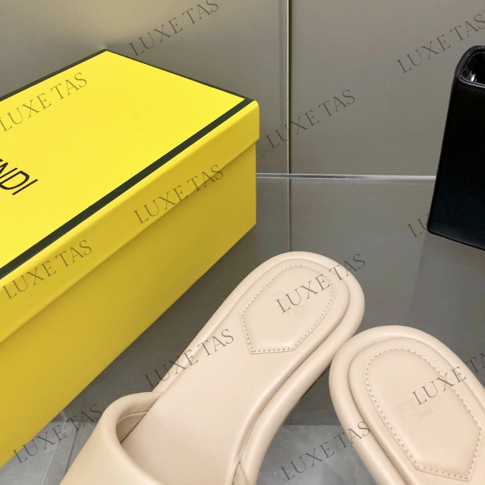 Quick Outing Zero Weight Baguette Pink Nappa Leather Slides - Designer Slides & Sandals for Women