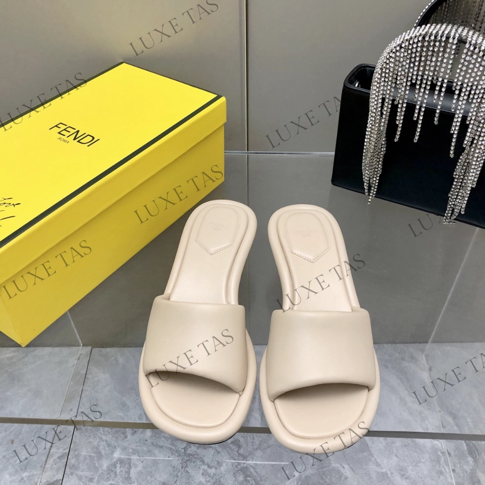 Baguette Pink Nappa Leather Slides - Designer Slides & Sandals for Women Everyday Look Chill Essential