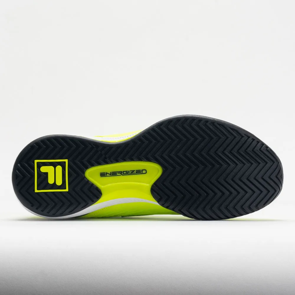 muddy shoes Fila Speedserve Energized Men's  Safety Yellow/Black/White