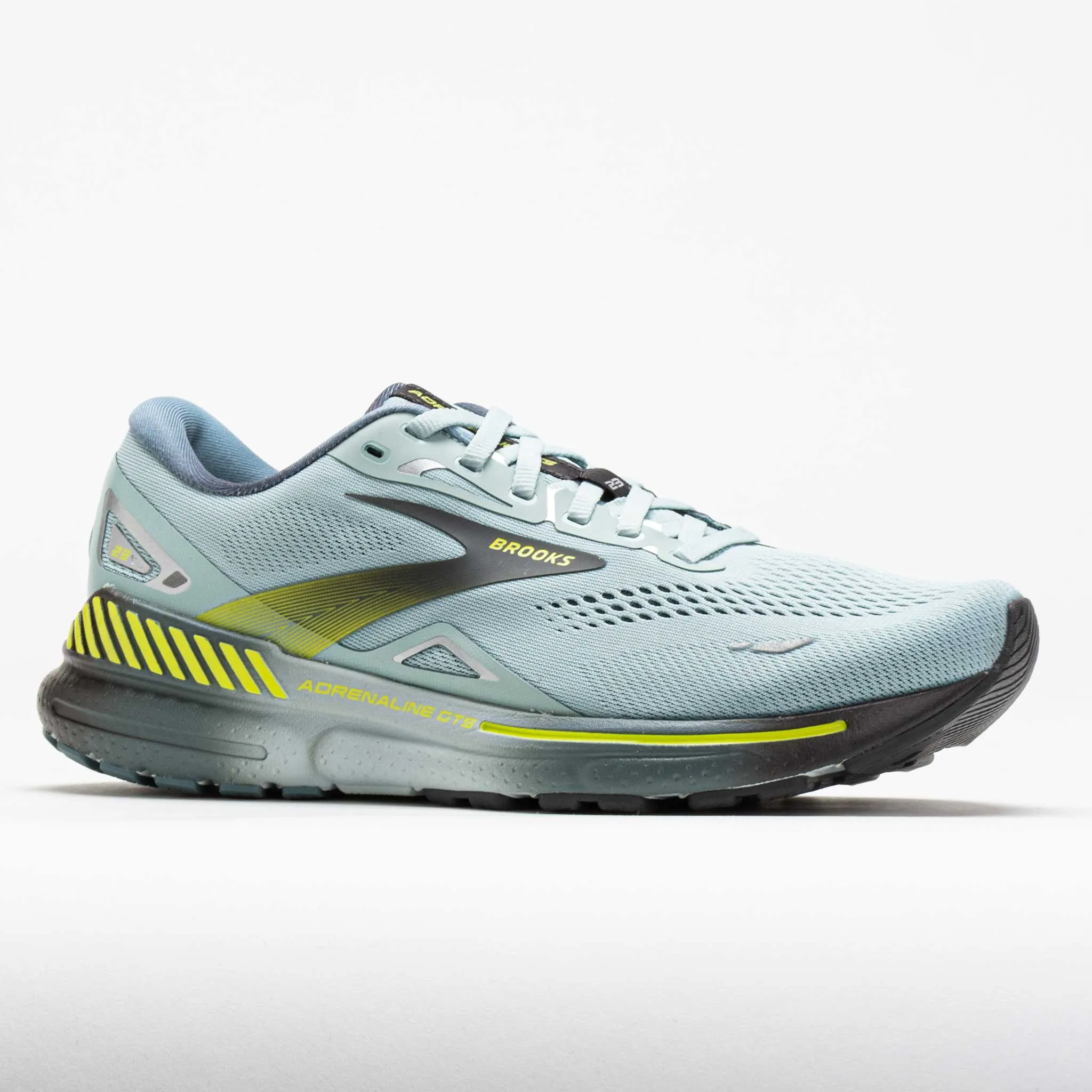 regional - themed running shoes Female runner Brooks Adrenaline GTS 23 Men's  Cloud Blue/Goblin Blue/Lime