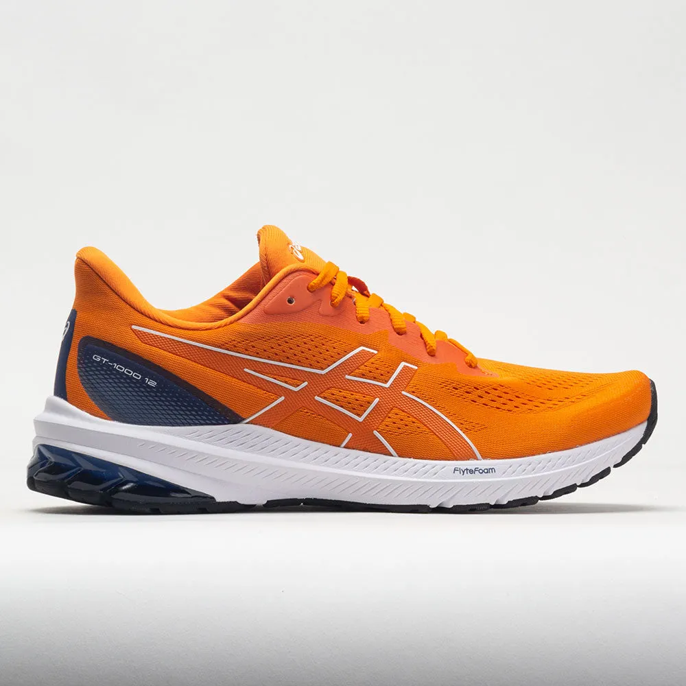 Endurance Support running for corporate events ASICS GT-1000 12 Men's  Bright Orange/White