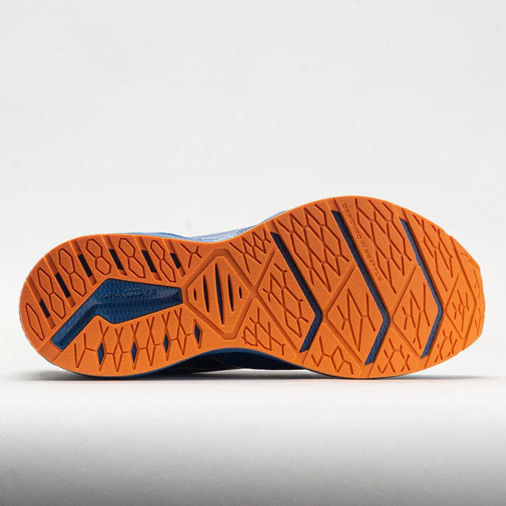 Hot weather run Brooks Levitate 6 Men's  Classic Blue/Orange