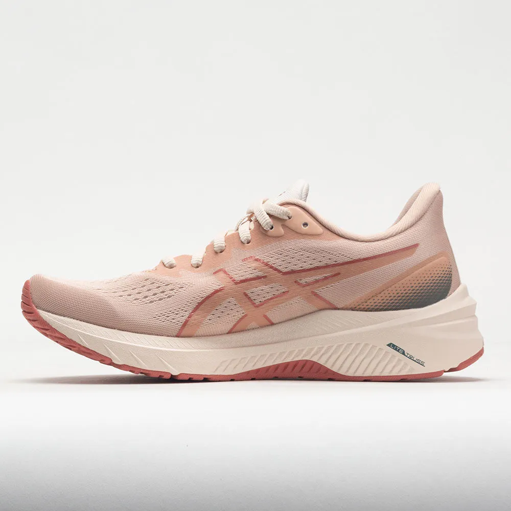 reduced fatigue Traction Control ASICS GT-1000 12 Women's  Pale Apricot/Light Garnet