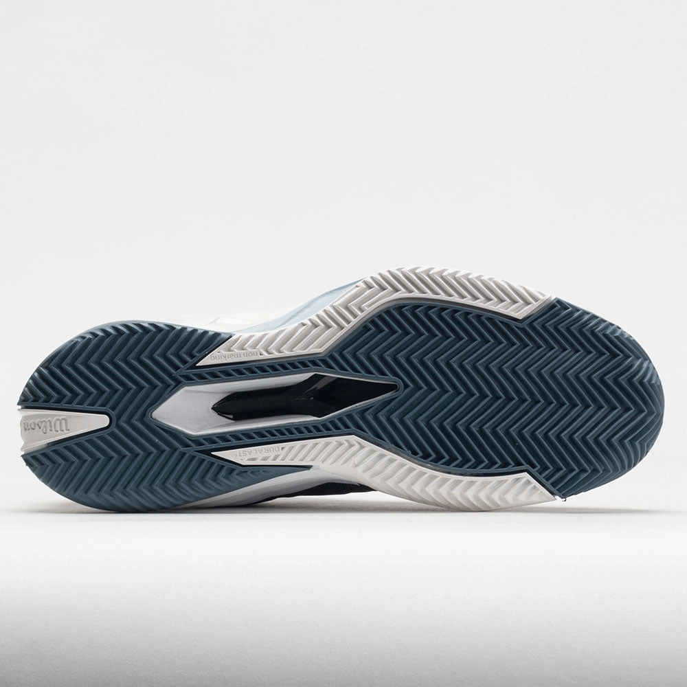 graceful - running easy - to - clean running shoes Wilson Rush Pro 4.0 Clay Women's  Black/White/China Blue