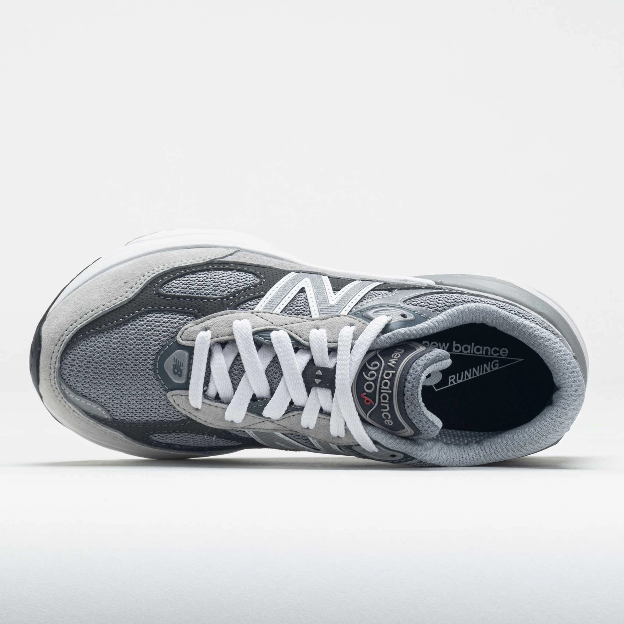 track - ready New Balance 990v6 Junior  Grey/Silver