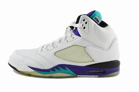 hidden lacing shoes cultural - event running shoes Air Jordan 5 "Grape" (2006)