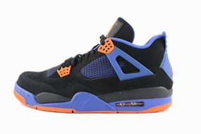 Air Jordan 4 "Cavs" adjustable straps shoes running in circular tracks shoes