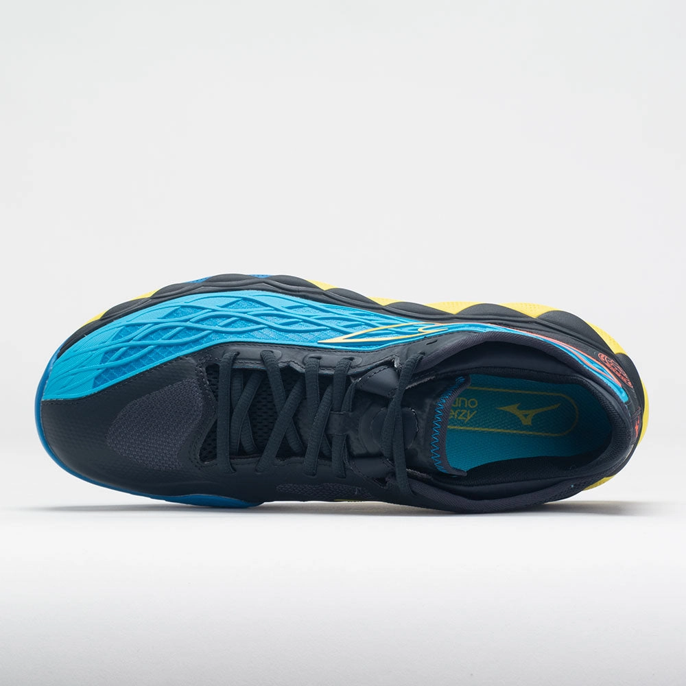 Mizuno Wave Enforce Tour AC Men's  Jet Blue/Bolt bamboo - fiber - shoes