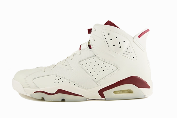 Comfort Walk running in 5K races shoes Air Jordan 6 "Maroon"