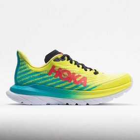 HOKA Mach 5 Women's  Evening Primrose/Scuba Blue high - performance specification shoes foot - friendly - feature shoes