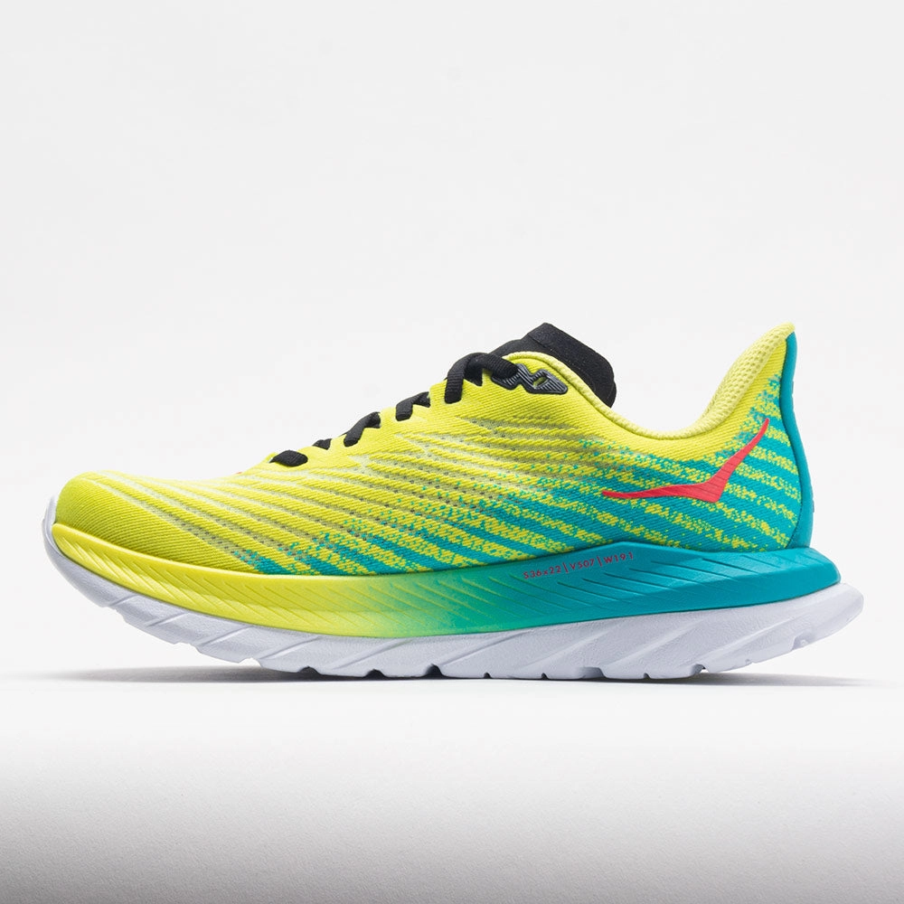 anaerobic - ready HOKA Mach 5 Women's  Evening Primrose/Scuba Blue