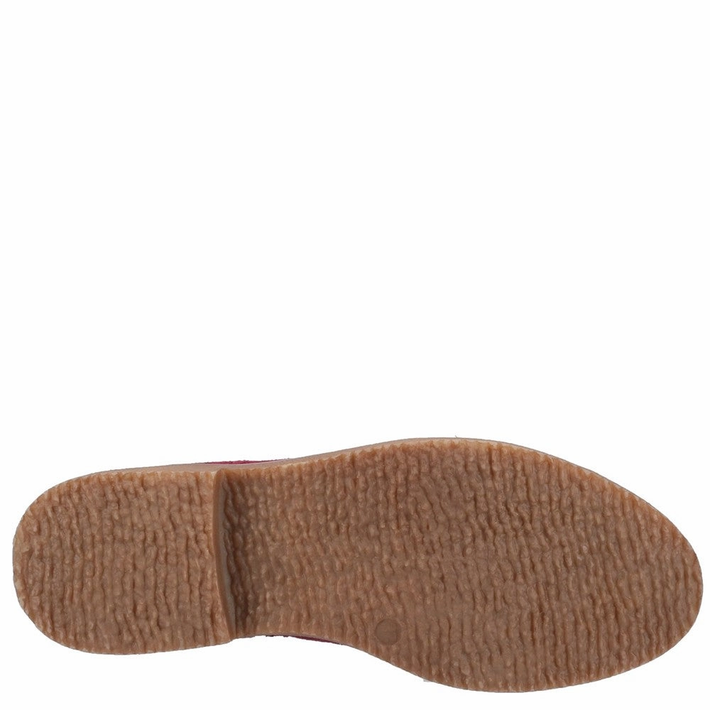 Hush Puppies Maddy Ladies Ankle Boots Round Toe Breathable Build