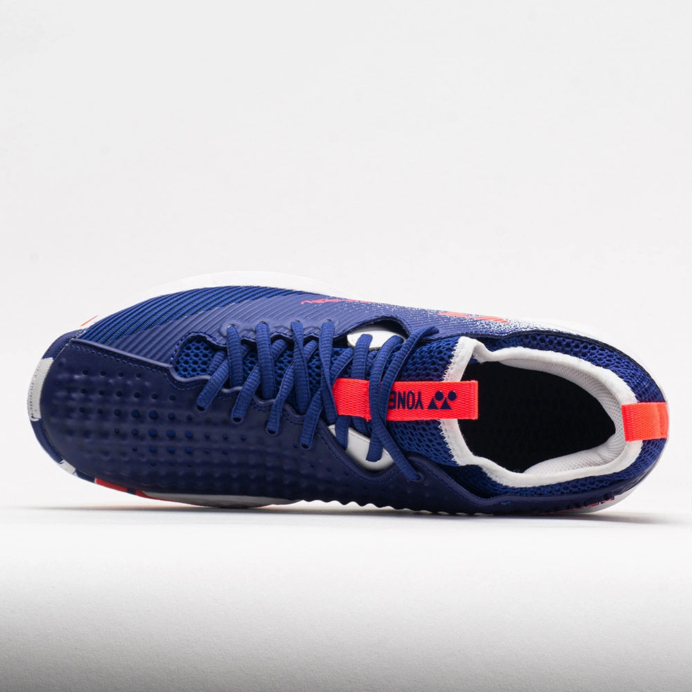 Yonex Power Cushion FusionRev 4 Men's  White/Royal Blue Wide fit