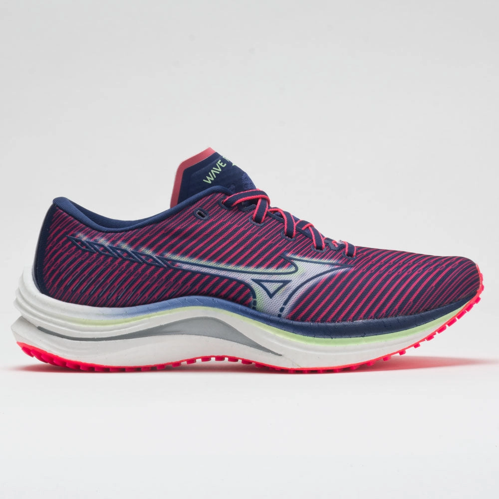 Flexible Cushion Mizuno Wave Rebellion Women's  Diva Pink/Indigo White