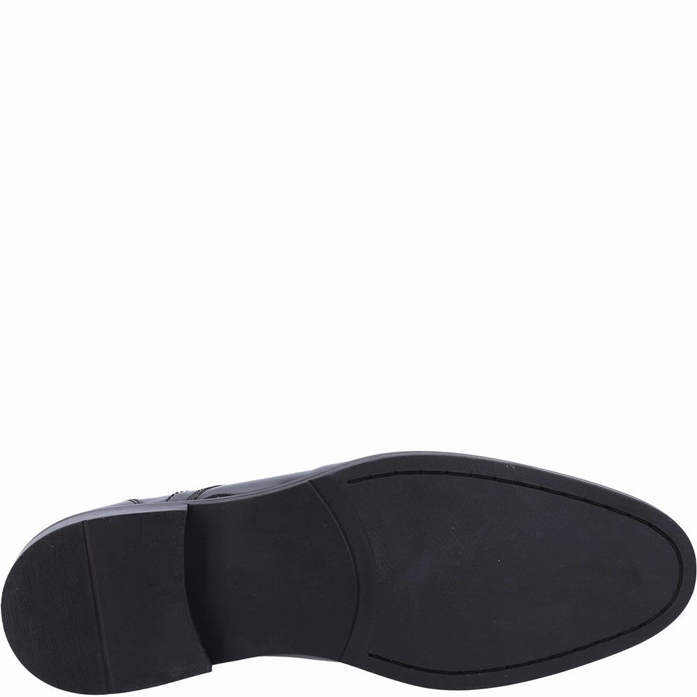 Hush Puppies Damien Lace Up Patent Shoe Shady Hike Shore Path