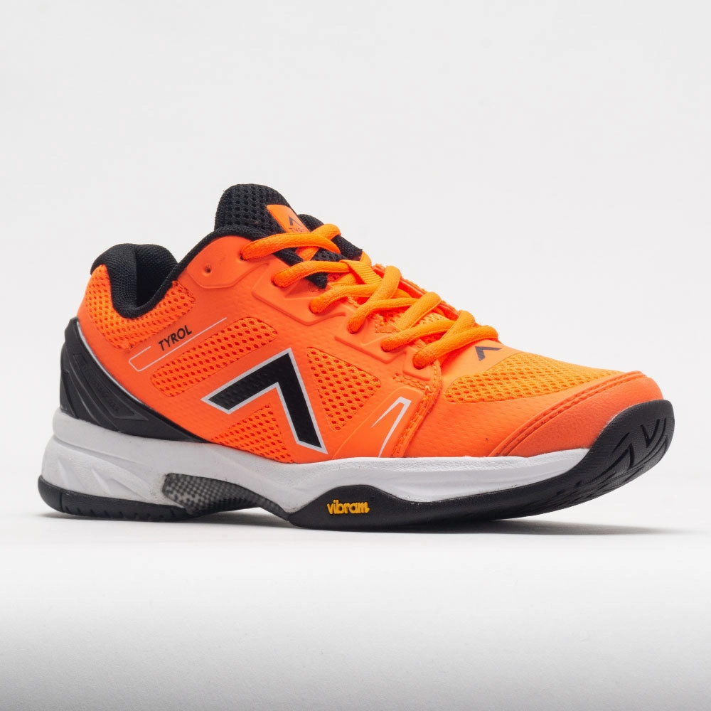 running in a desert area obstacle course running Tyrol Drive V 2022 Women's  Orange/Black