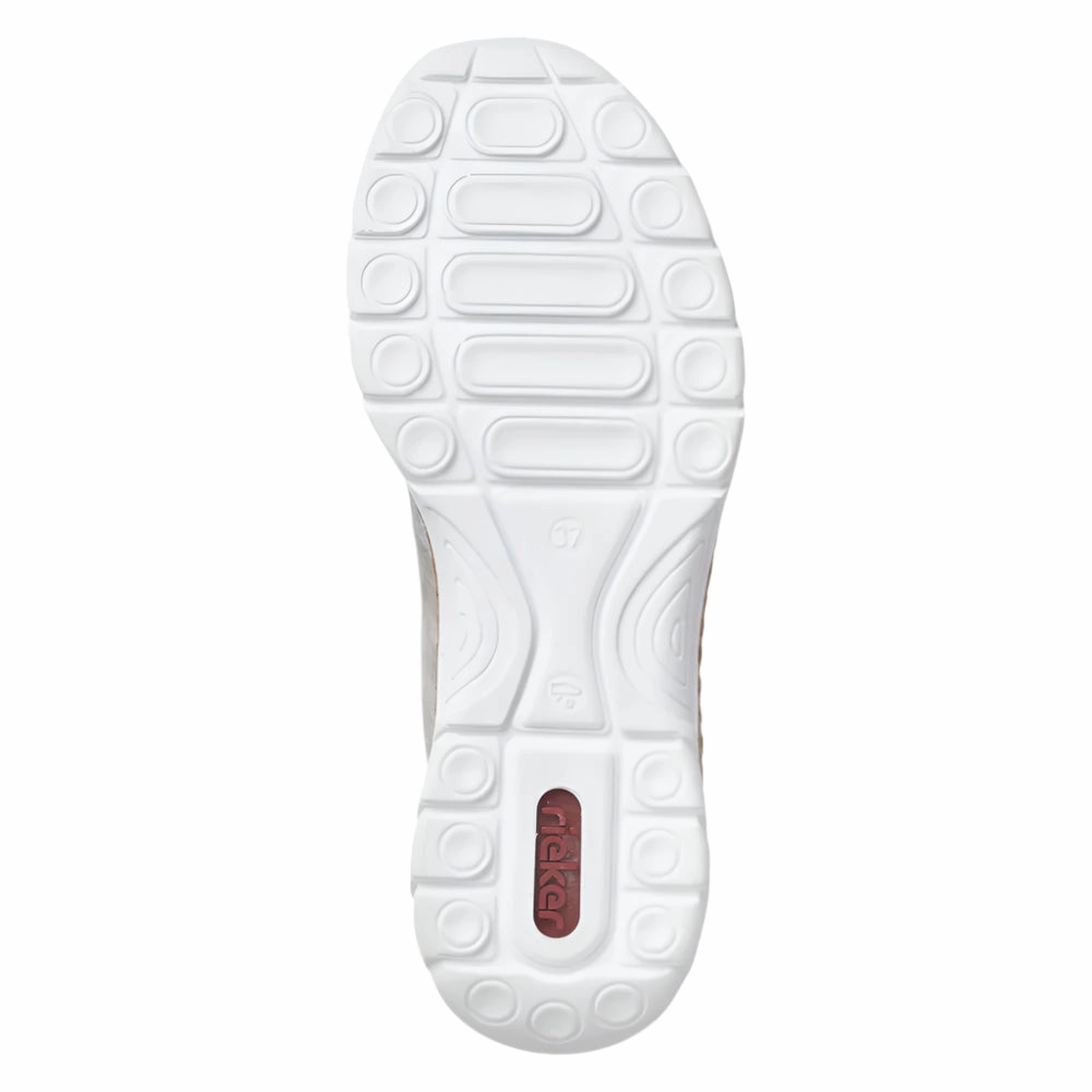 Flexible Build Ultra light N42K6-40 Grey/Rose Metallic Bungee Lace