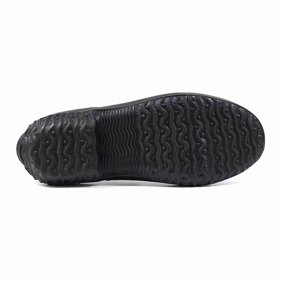 Long Miles Patch Slip On Solid Black