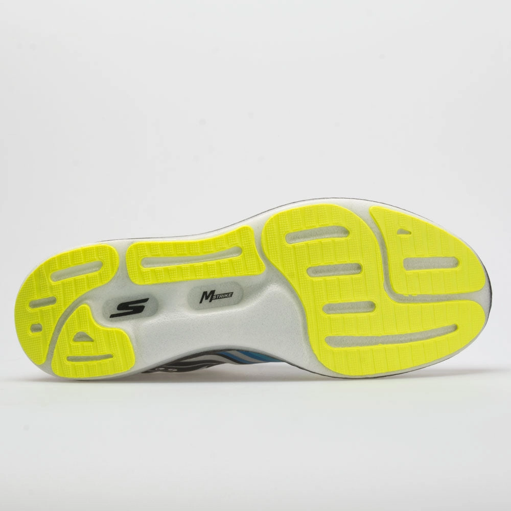 Light - colored Skechers GOrun Razor 3 Hyper Men's  Black/Gray