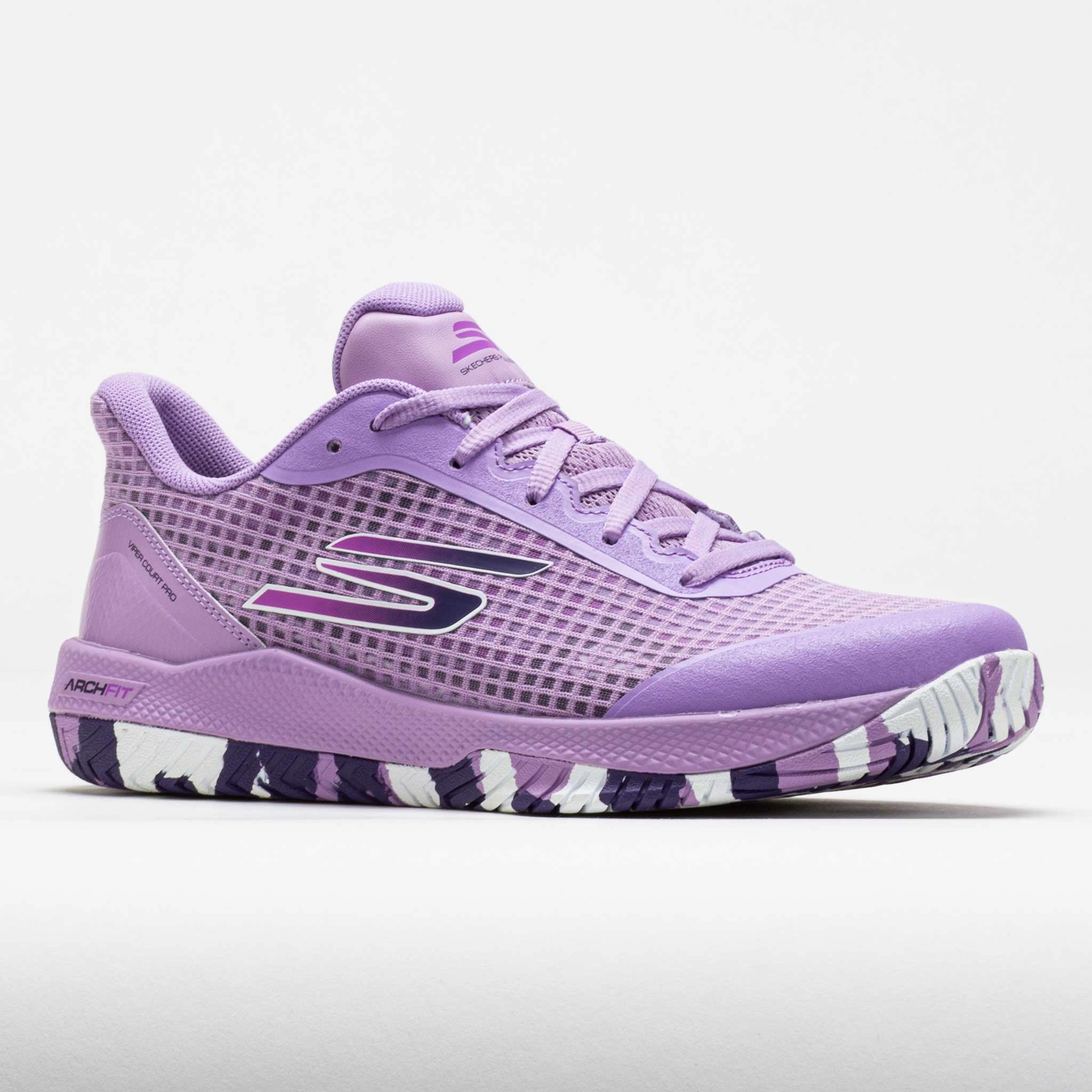 half - size book - themed running gear Skechers Viper Court Pro Women's  Lavender