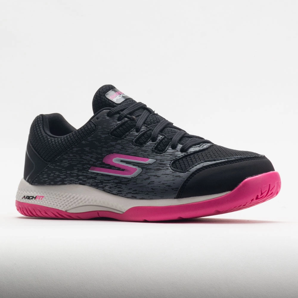 indoor activities Skechers Viper Court Women's  Black/Pink