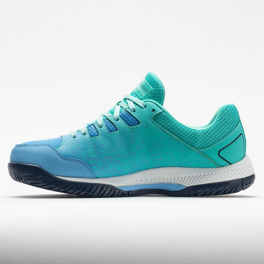 Skechers Viper Court Women's  Teal customizable - design shoes