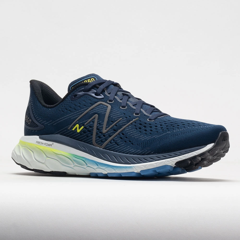 New Balance Fresh Foam X 860v13 Men's  Navy/Silver/Pineapple Cushioned Ankle