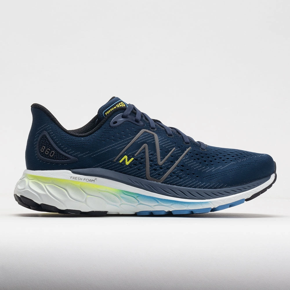 New Balance Fresh Foam X 860v13 Men's  Navy/Silver/Pineapple speed training shoes