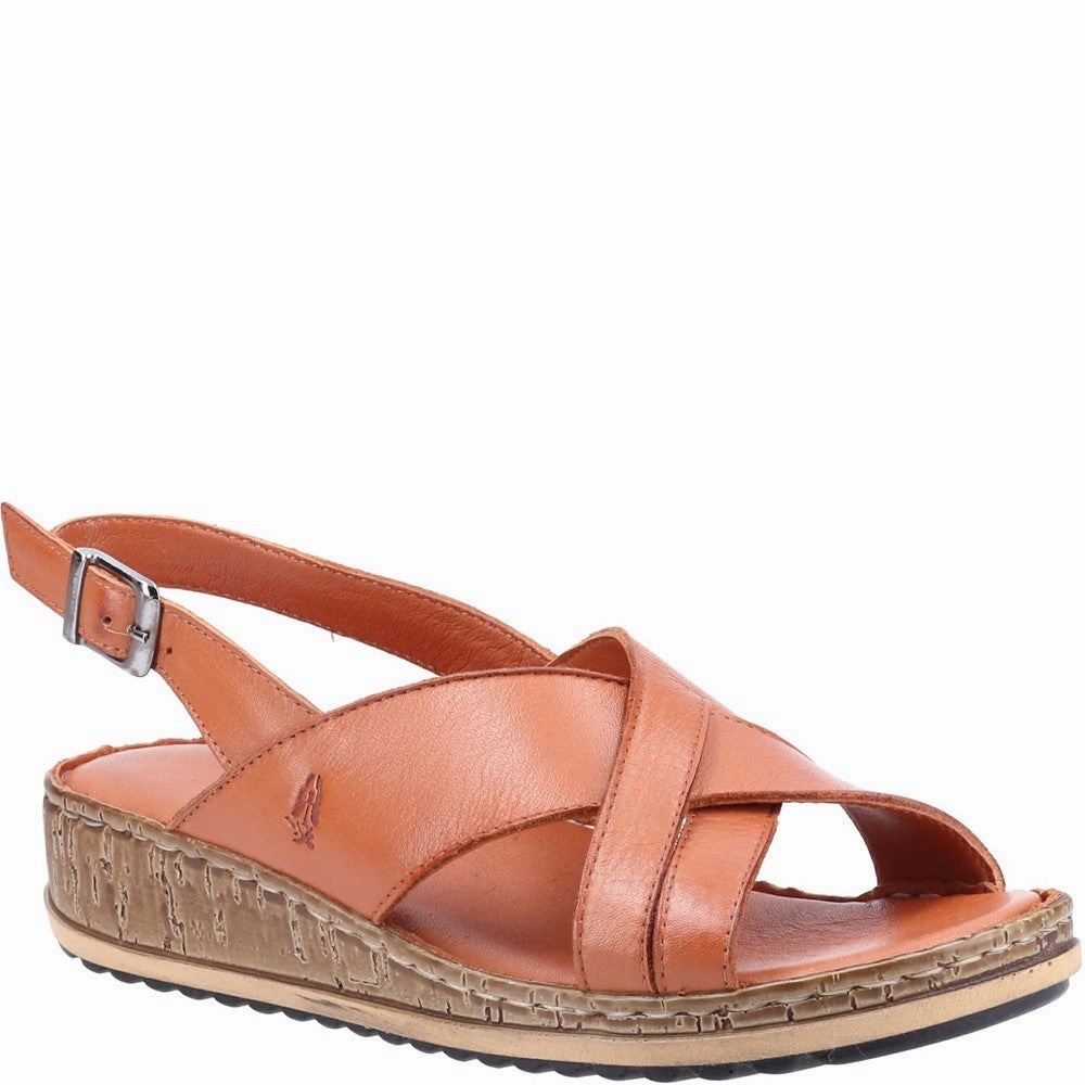Lightweight Design Classic Fit Hush Puppies Elena Cross Over Wedge Sandal