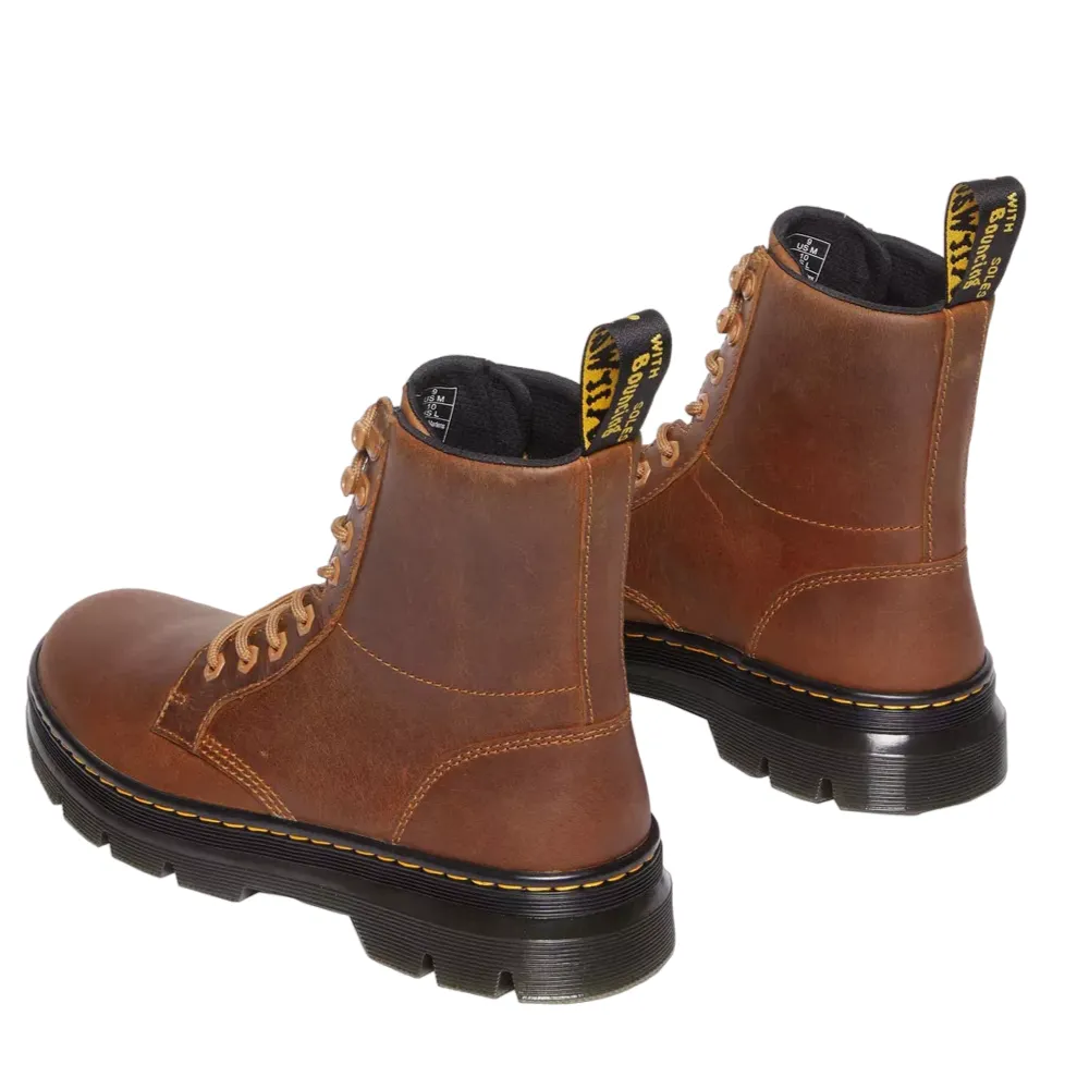 Combs Leather Warm Tan Perfect For Hiking Ski Lodge