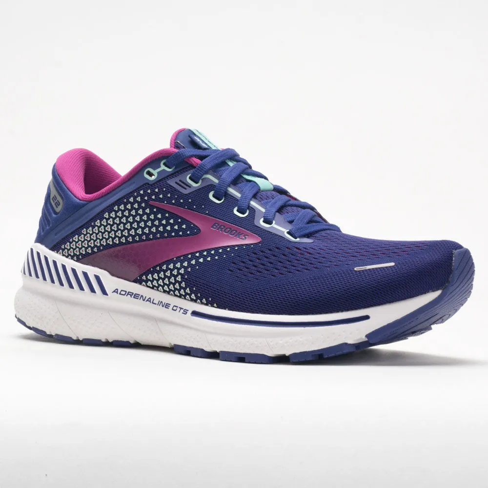 Brooks Adrenaline GTS 22 Women's  Navy/Yucca/Pink weekday run shoes