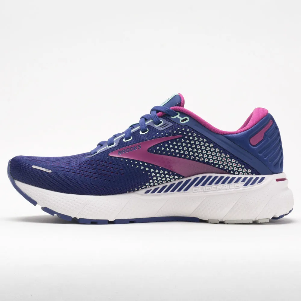 Brooks Adrenaline GTS 22 Women's  Navy/Yucca/Pink spiritual - event running option Short Distance