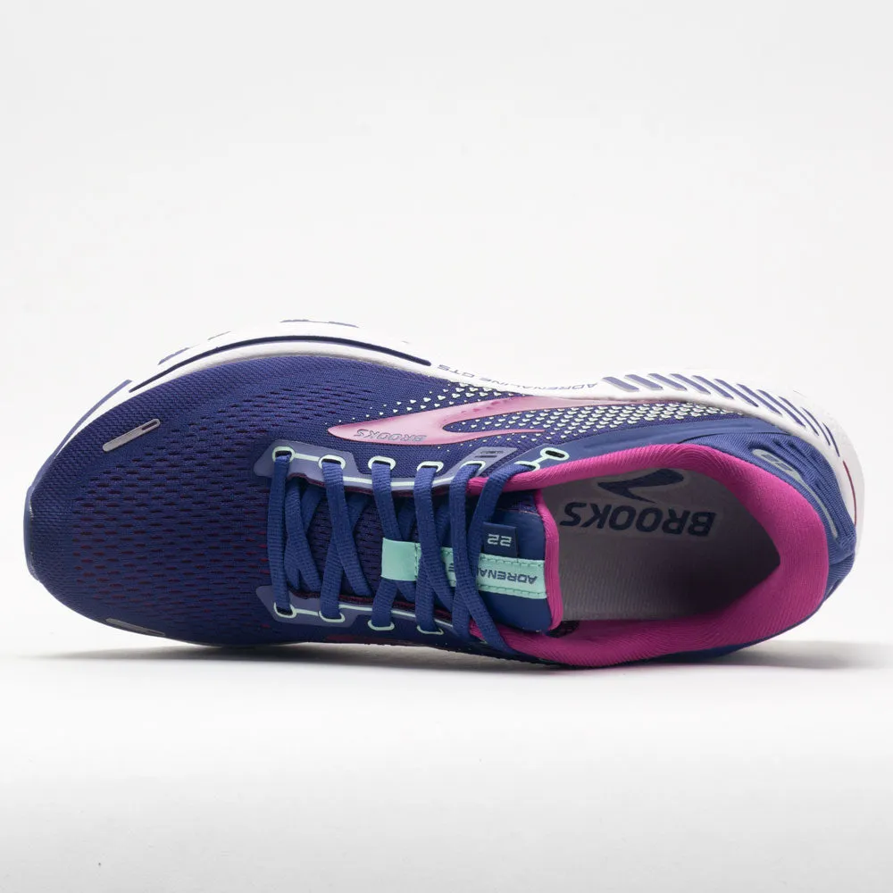 lateral - support - stability shoes Triathlon Brooks Adrenaline GTS 22 Women's  Navy/Yucca/Pink