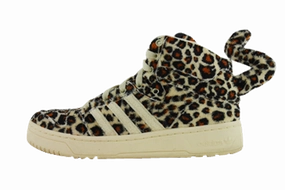 Mid Top Style Splendid durability Adidas Jeremy Scott Wing "Leopard"