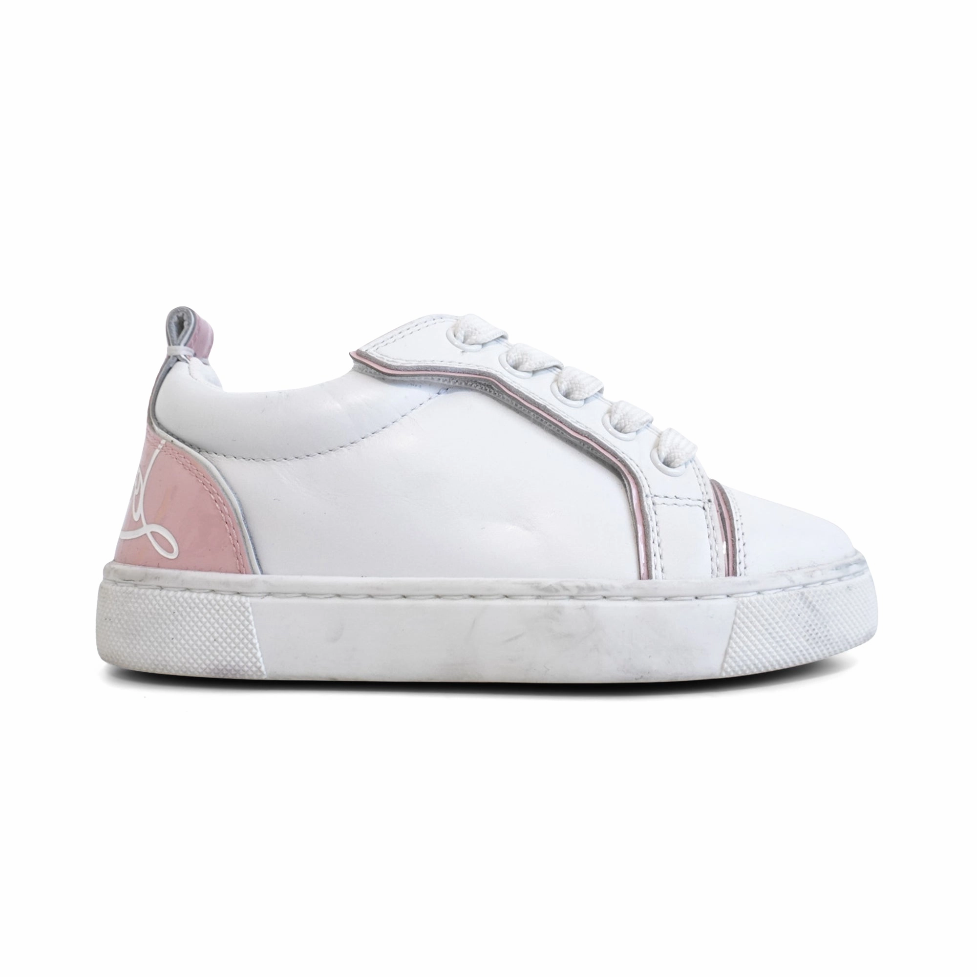 Christian Louboutin 'Funnyto' Sneakers - Kid's 27 Fashion Edge Natural Walk